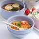 thumbnail image 3 of 1 juego de tazón de ramen para microondas, tazón de fideos instantáneos con vajilla, tazón de fideos con tapa para estudiantes, 3 of 7