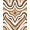 Brown, Pattern 3, variant on ODIKA 2x3 Machine Washable Non-Slip Area Rug, Chevron Zigzag Striped with Abstract Wave Design High Traffic Rug, Brown, 579163