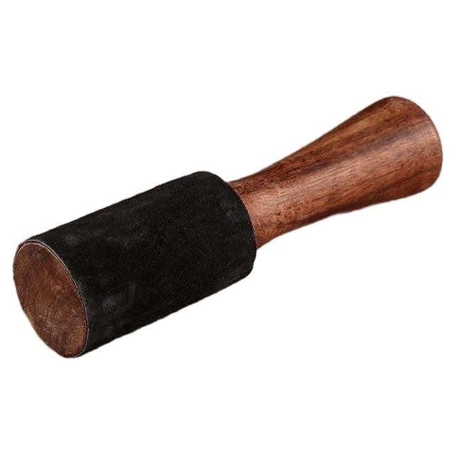 Bewildely Cuenco para cantar Yoga para , reemplazo de mazo de madera, palo de cabeza de fieltro portátil, accesorios para equipos musicales, Cocina y Comedor Extra grande