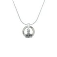 thumbnail image 2 of Delight Jewelry Silvertone 3-D ''Denied'' Stamp Joy Ring Charm Necklace, 18", 2 of 4