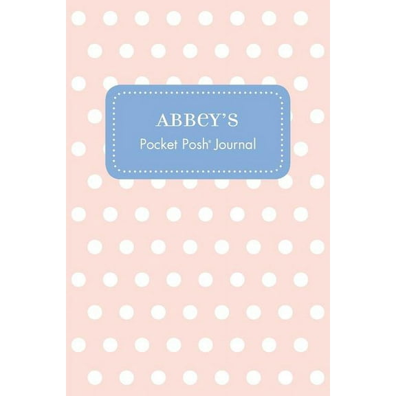Abbey's Pocket Posh Journal, Polka Dot, (Paperback)