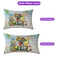 thumbnail image 5 of Devon Rex Hello Summer with Sunglasses and Surfboard Tropical Vibes Quilt Pillowcase Cat Lover Kitten Owner Gifts Throw Pillow Cover Bed Home Decor - 00007, 5 of 5