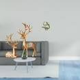 thumbnail image 2 of Escultura Coleccionable De Reno Europeo, Miniatura De Latón, Figura De Mascota De Té, Artesanía Para Amantes De Los Ciervos, Decoración Para El Hogar, La Oficina Y El Dormitorio, Año 2024, 2 of 8