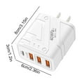 thumbnail image 3 of 40W Fast Charging Power Station 3 USB & 1 PD Ports Efficient Charger for All Your Devices Compact Design Universal Compatibility, 3 of 8