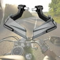 thumbnail image 5 of jiaping Motorcycle Hand Protector Deflector Handlebar Hand Brush Guards Windshield Crash Black, 5 of 8