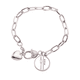 thumbnail image 1 of Racionalizar el tiburon feroz silueta Pulsera de cadena de corazón joyería encanto moda, 1 of 3