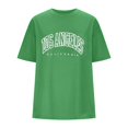 thumbnail image 3 of DPTALR Hauts Décontractés pour Femmes T-Shirts Imprimés Lettres Manches Courtes Hauts d'Été pour Femmes, 3 of 3