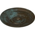 thumbnail image 3 of Ekena Millwork 20 5/8"OD x 1 3/8"P Raynor Ceiling Medallion (Fits Canopies up to 6"), Hand-Painted Bronze Blue Patina, 3 of 8