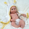 thumbnail image 3 of Muñeca Reborn JIZHI de cuerpo completo de silicona, 40 cm, 2,6 kg, con Acc, 3 of 7