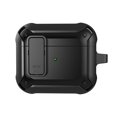 thumbnail image 1 of Étui de Protection Antichoc Electroplate Pc + Tpu pour Écouteurs 1/2 Airpods, 1 of 2