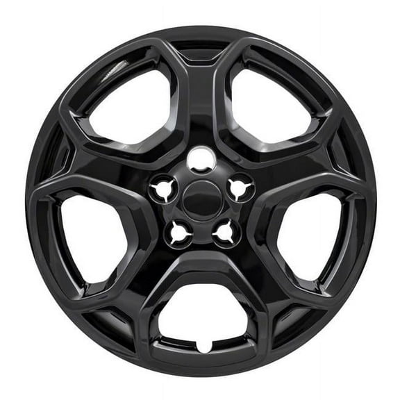 17 in. 5 Spoke Black Wheel Cover for 2017-2019 Ford Escape