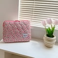 thumbnail image 6 of Computer Carrying Case Bag Soft Padded Sleeve For 11in Notebook Decor Bag (Pink Flower), 6 of 10
