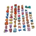 thumbnail image 2 of Juguete de cuentas para encordar, juego de cuentas con cordones de 64 piezas Juego de cuentas con cordones Juguete para encordar diseñado con precisión, 2 of 12