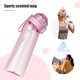 thumbnail image 5 of Hervidor de agua con fragancia de frutas de 650 ml, botella deportiva, hervidor de agua (rosa + 1 anillo de aroma), 5 of 6