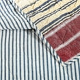 thumbnail image 2 of Modern Heirloom Americana 2-Piece Patchwork Cotton Quilt Set, Blue/Red, Twin/Twin XL, 2 of 8