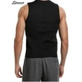 thumbnail image 4 of Spencer Neoprene Mens Sweat Sauna Suit Body Shaper Tummy Fat Burner Tank Top Slimming Vest Weight Loss Shapewear "Size L", 4 of 8