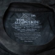 The Mountain Men's Big Face Death T-Shirt in Black, XXL
