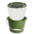 thumbnail image 4 of DYNWAVECA Ice ing Bucket Barrel Breathable Box with Inner Bucket Live Storage Container for Traveling Gardening Outdoor Round 10L, 4 of 10