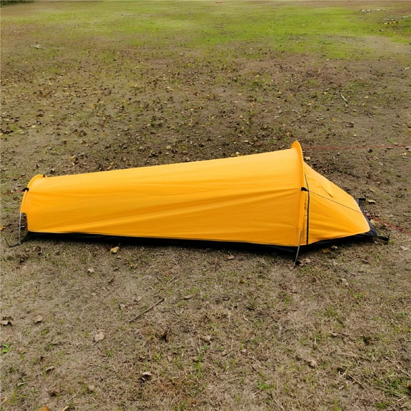 LAMIRO Ultralight Backpacking Camping Tent Compact Single Person Outdoor Tent Green