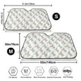 thumbnail image 3 of Daiia Gray Rabbit Windshield Sun Shade for Car SUV Truck (Medium ), Car Sun Shade Windshield, Car Shades for Front Windows, Sunshade for Car Windshield, 3 of 7