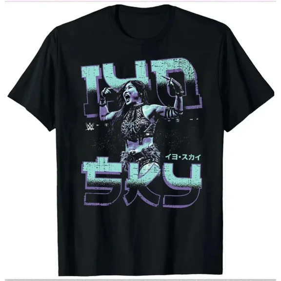 WWE Iyo Sky Crown Jewl T-Shirt Unisex Fan Gift S-3XL 2025 ,Black Color,Size M