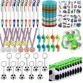thumbnail image 2 of Soccer 80/122Pcs Football Match Soccer Toys Set  Stickers Key Chains Bracelets Fans Cheering Props For Sports Competition Games, 2 of 8