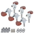 thumbnail image 4 of Clavijas de afinación de guitarra, afinador de bloqueo cerrado acústico eléctrico, perillas de cabezales de máquina, 6 uds., 4 of 12