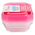 thumbnail image 2 of Contenedor Prichos Hogar Reutilizable para Alimentos Set 3 Piezas, 2 of 4
