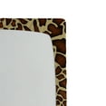 thumbnail image 3 of Ambesonne Zambia Fitted Sheet, Giraffe Skin Pattern, Queen Size, Redwood Pale Yellow, 3 of 3