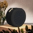 thumbnail image 6 of Yiaed Constellation Print Travel Jewelry Case Bridesmaid Gift Boxes Jewelry Travel Organizer Small Round Jewelry Box Mini Storage-Black, 6 of 7