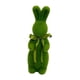 thumbnail image 1 of Figura de conejo de Pascua flocada, decorativa y creativa, adorno de conejo Verde, 1 of 9
