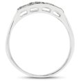thumbnail image 2 of 0.48 Carat Genuine Blue Diamond .925 Sterling Silver Ring QJ Model, 2 of 3