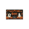 thumbnail image 2 of Halloween Kitchen Rug Set Of 2 Non Slip Kitchen Mats for Floor,Night Ghost Bat Evil Pumpkin Halloween Kitchen Runner for Bathroom,Room Bath (47x17+30x17 Inches), 2 of 7