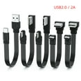 thumbnail image 6 of 2A Quick Charging Cable USB 2.0 to Type C High Speed Data Transfer 480Mbps Right Angled/Straight Head Connectors Cord, 6 of 9