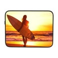thumbnail image 7 of sunset hawaii surfer girl 17 inch Portable Laptop Sleeve Compatible with MacBook Air Notebook Computer Case for Men Women College School Students, 7 of 7