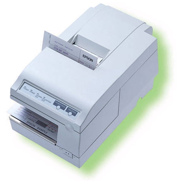 Restored Epson TM-U375 Multifunction POS Printer High-Speed Dot Matrix, Parallel Port, 2-Color Printing (P/N: C31C177012) (Refurbished)