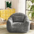 thumbnail image 1 of Homall Large Bean Bag Chairs Fillers Cloud Couch Sofa With Armrests Large Lazy Bean Bag Chair for Gaming, Reading, 1 of 7