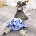 thumbnail image 4 of Washable Dog Diapers Female, Reusable Dog Period Diapers Cover, Female Dog Diapers for Heat Cycle, Incontinence, Girl Dog Diapers Dress for Small Medium Large Female Pets, 4 of 7
