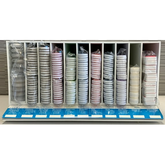 Flowery Nail File Modular Display