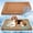 Khaki, variant on Waterproof Cooling Mat for Dog, 19×24in, Premium Pet Cooling Blanket for Bed Crate, Anti Slip Indoor Dog Cool Pad for Sleeping, Sofa Couch Cover Mat for Cat