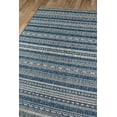 thumbnail image 2 of Novogratz VILLAVI-04BLU20A0 2 x 10 ft. Villa Machine Made Contemporary Runner Rug, Blue, 2 of 2