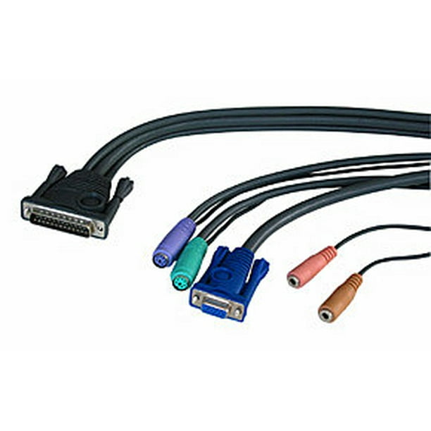 KVM Console Cable for CPU Switch Multimedia , 1m