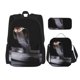 thumbnail image 1 of Balery Black Cobra Snake Mochila Escolar 3 en 1 para Niños - Mochila Resistente con Lonchera Térmica y Estuche - Mochila Escolar para Niños y Niñas, 1 of 7