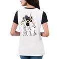thumbnail image 2 of Women's G-III 4Her by Carl Banks White/Black Pittsburgh Steelers Fashion Illustration T-Shirt, 2 of 2