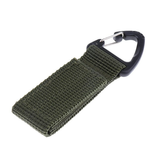 Senderismo shamjiam Hebilla de nylon de las correas triangular verde
