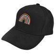 thumbnail image 4 of Gorro bordado para padres e hijos, gorra de béisbol ajustable para niños, para viajes al aire libre, color negro (madre), 4 of 5