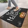 thumbnail image 4 of Happy Halloween Pumpkin Door Mat Decorations Evil Pumpkin Ghost Doormat Funny the Indoor Door Mat/Outdoor Crystal Velvet 30x17 Inches, 4 of 7