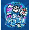 thumbnail image 2 of Airbrushed Slush Puppie So Cool Unisex Plus Size Long Sleeve Tee Shirt Brisco Brands 2X, 2 of 5