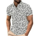 thumbnail image 2 of Qiopertar Liquidation à Moins de 5$ Chemise de Golf Décontractée à Manches Courtes pour Hommes en Solde, 2 of 5