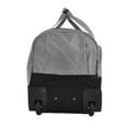 thumbnail image 2 of Wrangler 21-inch Travel Rolling Duffel Bag, Sharkskin Gray, 2 of 5